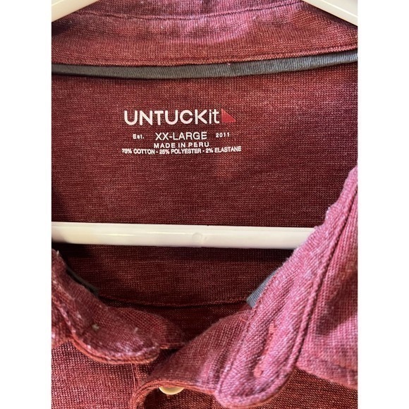 Untuckit Heavyweight‎ Long-Sleeve Polo - Picture 3 of 8